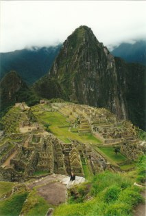 Antik İnka şehri Machu Pichu ve Eli Koen